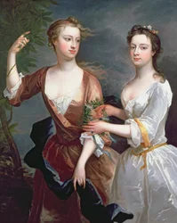 Martha og Teresa Blount, 1716